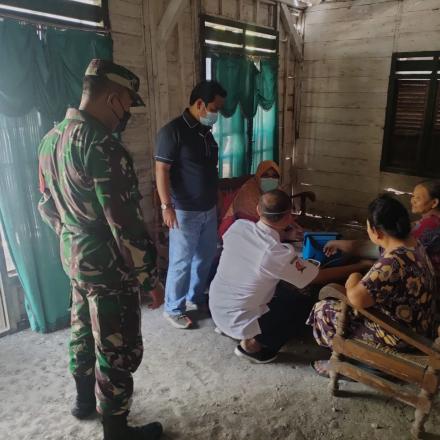 Giat Vaksin Door to Door, Jangkau ODGJ dan Disabilitas di Desa Pungpungan