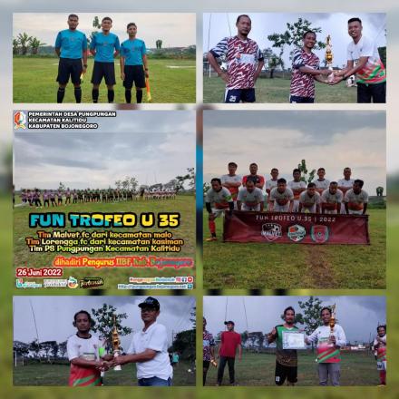 FUN TROFEO  U 35 DI LAPANGAN BOLA DESA PUNGPUNGAN