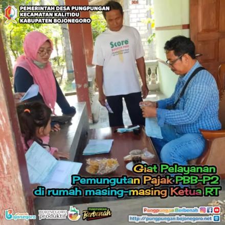 GIAT PELAYANAN PEMUNGUTAN PAJAK PBB-P2 DIRUMAH RT